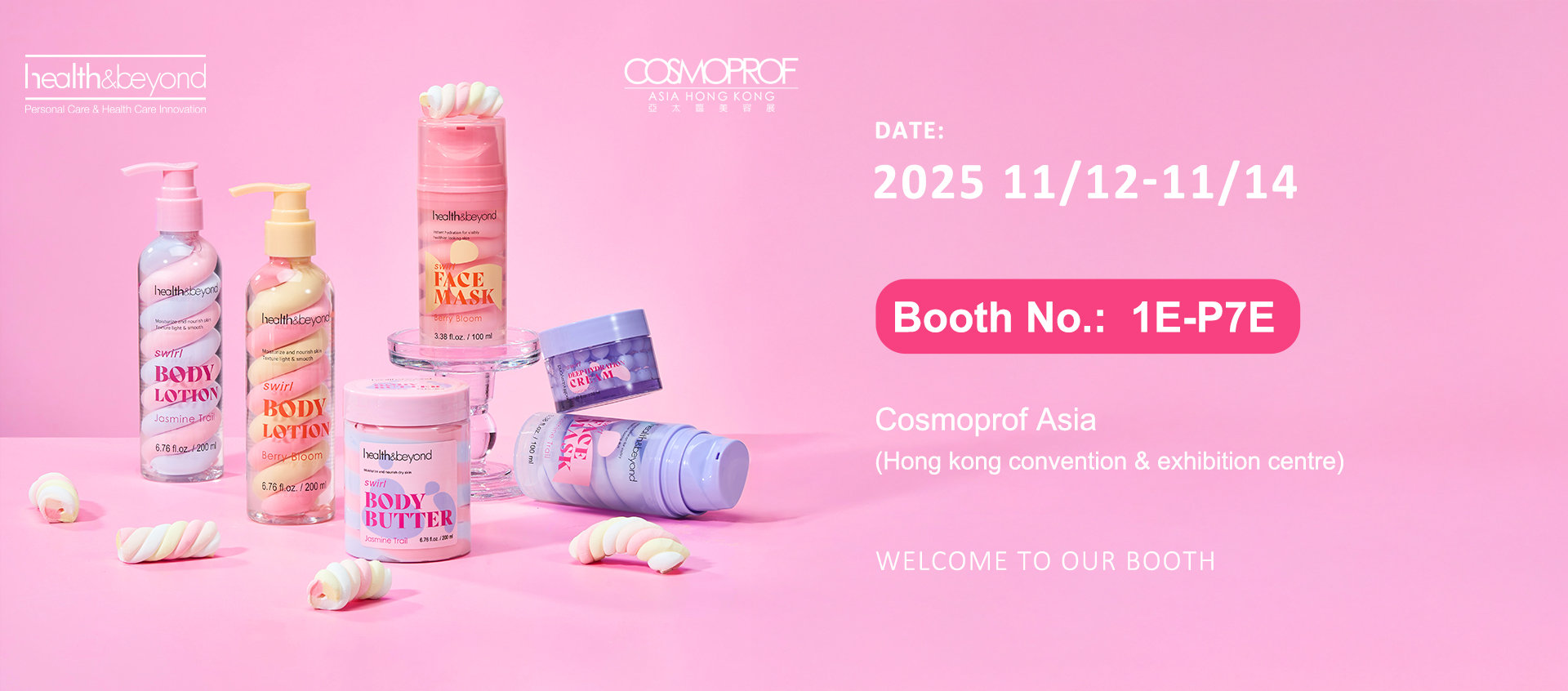 Professional skincare brand Health & Beyond Invites you to the 2025 Asia Pacific Beauty Expo Professional skincare brand Health & Beyond Invites you to the 2025 Asia Pacific Beauty Expo